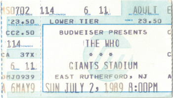 1989-07-02 - The Who @ Giants Stadium