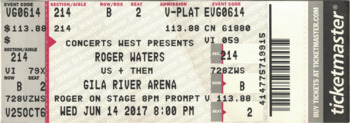 2017-06-14 - Roger Waters @ Gila River Arena